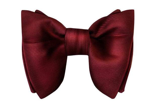 Maroon Grossgrain Evening Bow Tie - The Butterfly