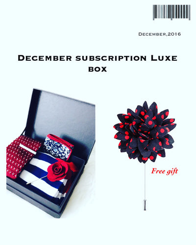 Our December subscription box.....