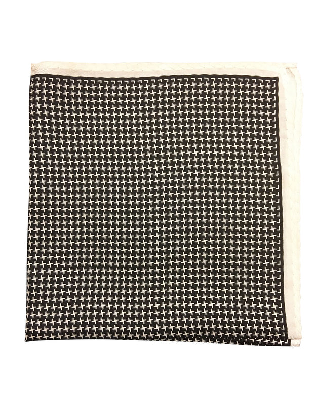 Houndstooth Pocket Square - Resso Roth