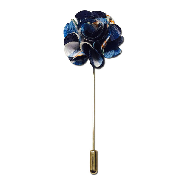 Multicolor Flower Lapel Pin Boutonniere - Resso Roth
